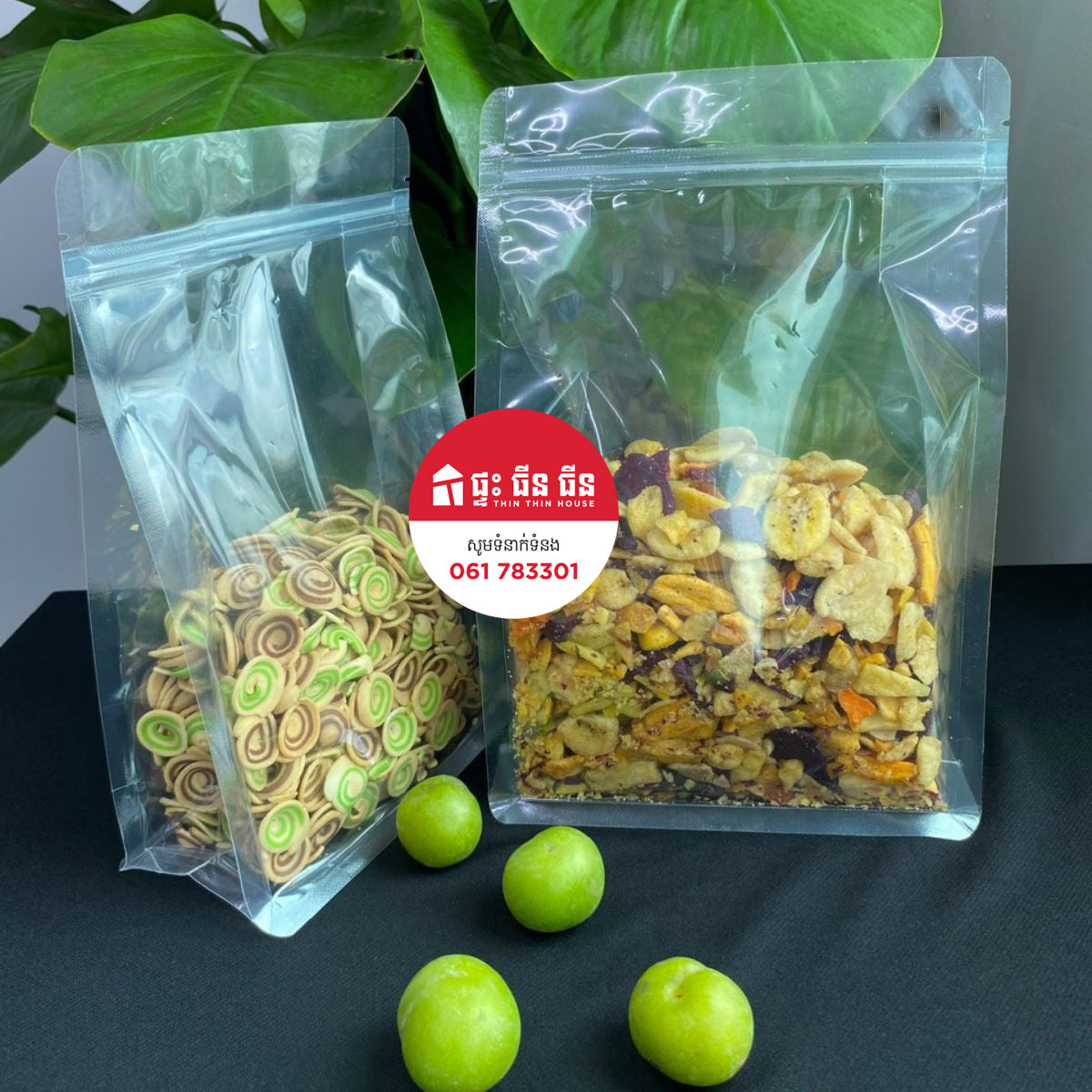 ថង់កឹបប្រភេទថ្លា (8side)