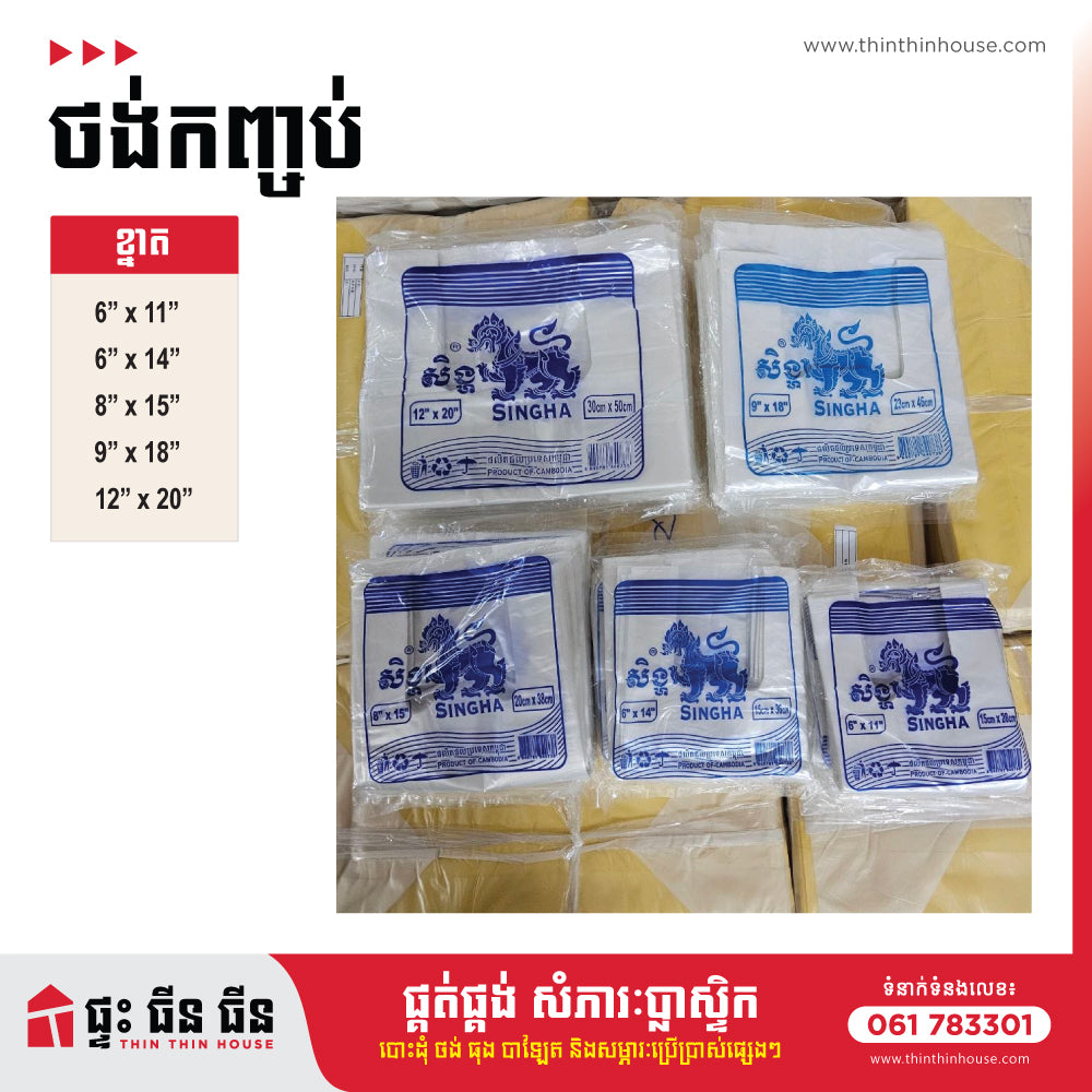 ថង់សកញ្ចប់រូបសិង្ហ